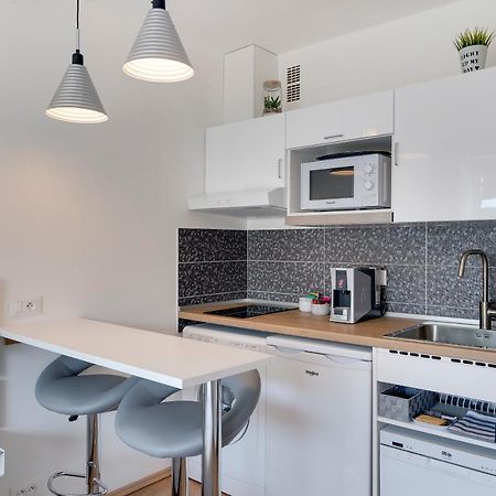 Studio La Plage โรกบรูน-กัป-มาร์แต็ง ภายนอก รูปภาพ